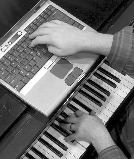 Piano Laptop